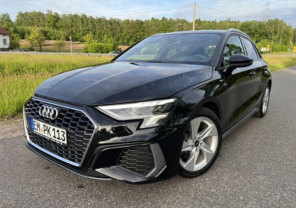 Audi A3 cena 110700 przebieg: 36000, rok produkcji 2020 z Żnin małe 781